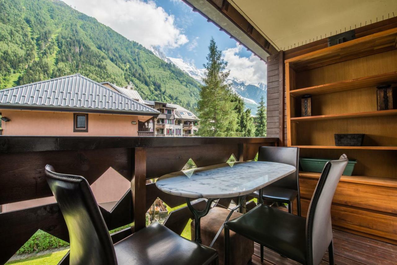 Studio Chamonix Centre With Mont-Blanc View Apartamento Exterior foto