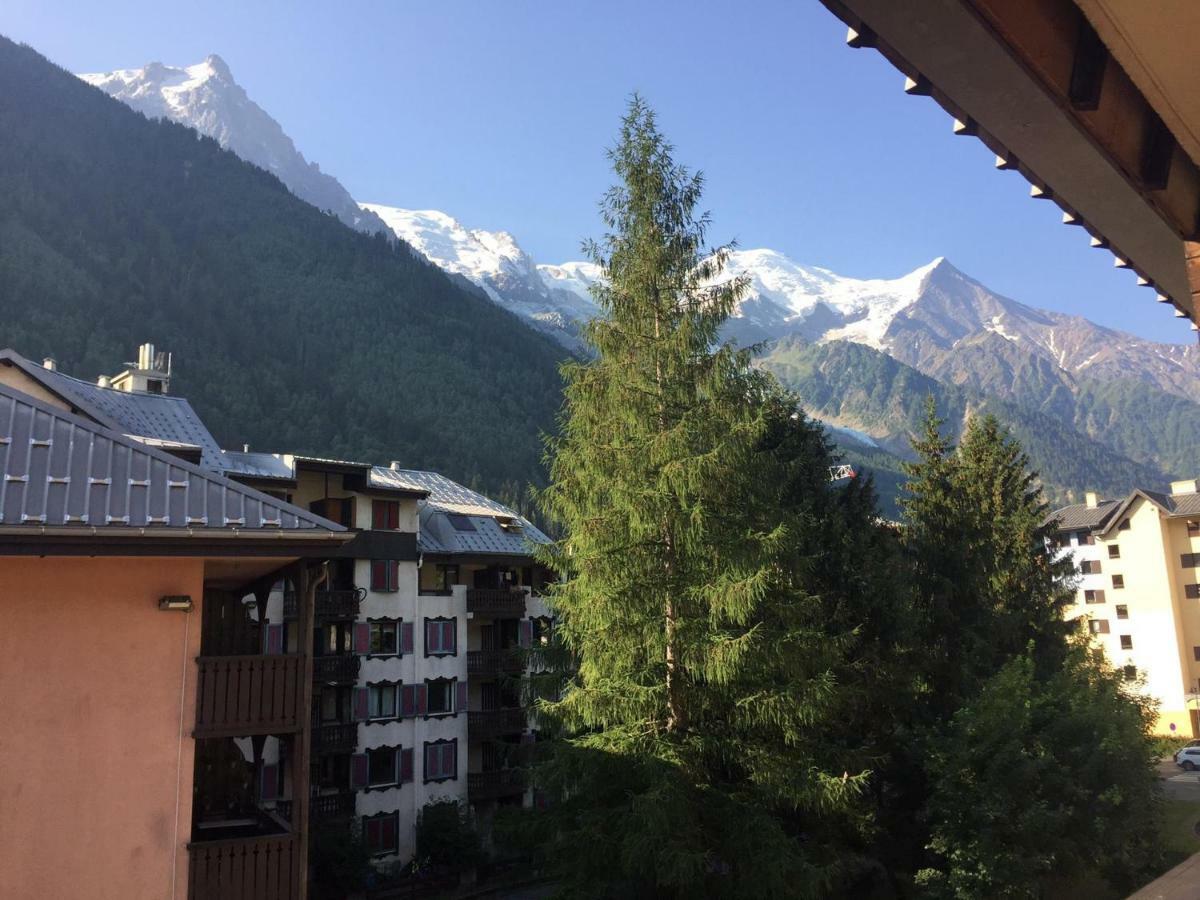 Studio Chamonix Centre With Mont-Blanc View Apartamento Exterior foto